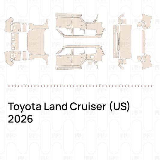 Voorgesneden PPF Toyota Land Cruiser (US) 2026