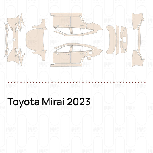 Voorgesneden PPF Toyota Mirai 2023