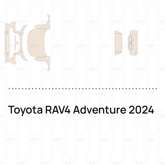 Voorgesneden PPF Toyota RAV4 Adventure 2024