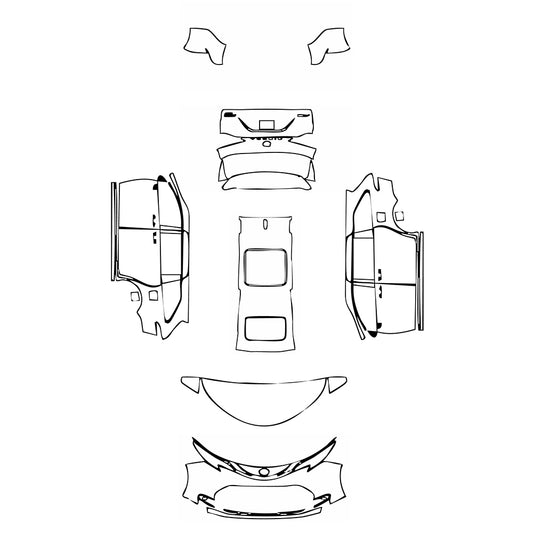 Pre-Cut PPF Toyota Sienna LE 2025 - PPF-Kits