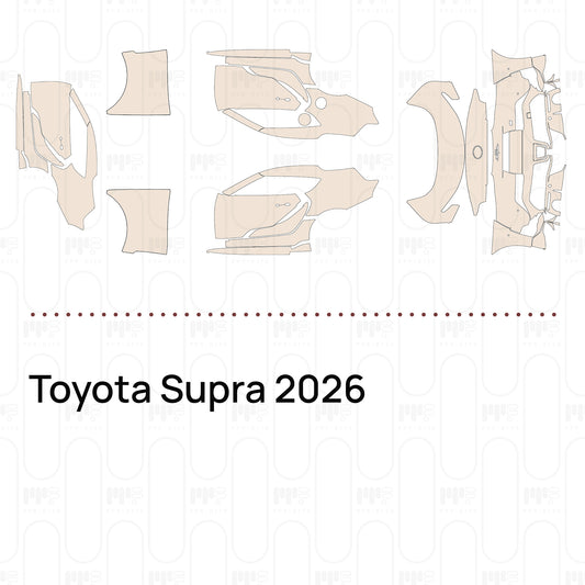 Voorgesneden PPF Toyota Supra 2026