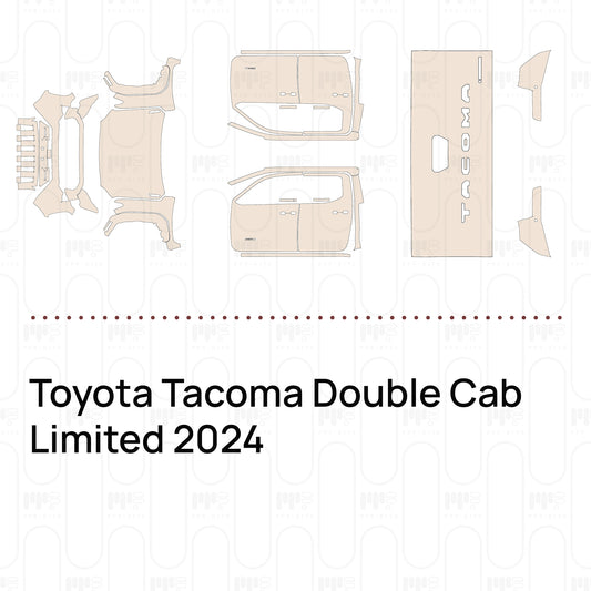 Voorgesneden PPF Toyota Tacoma Double Cab Limited 2024