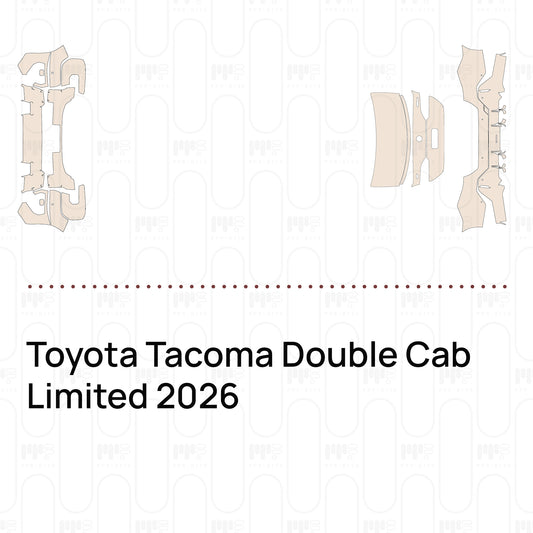 Voorgesneden PPF Toyota Tacoma Double Cab Limited 2026