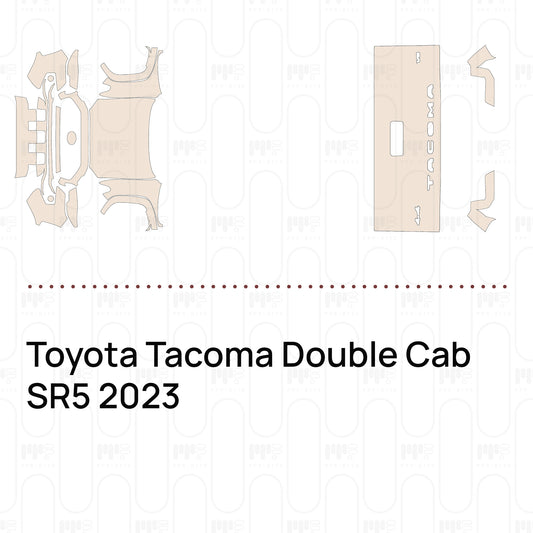 Voorgesneden PPF Toyota Tacoma Double Cab SR5 2023