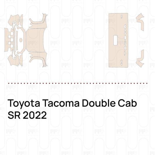 Voorgesneden PPF Toyota Tacoma Double Cab SR 2022