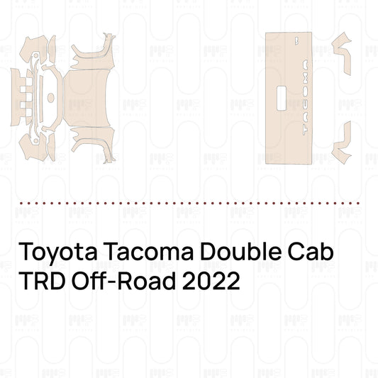 Voorgesneden PPF Toyota Tacoma Double Cab TRD Off-Road 2022
