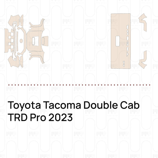 Voorgesneden PPF Toyota Tacoma Double Cab TRD Pro 2023