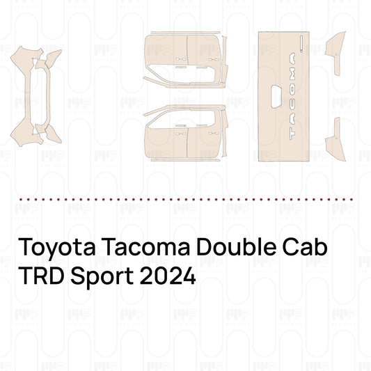 Voorgesneden PPF Toyota Tacoma Double Cab TRD Sport 2024