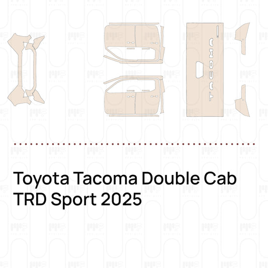 Voorgesneden PPF Toyota Tacoma Double Cab TRD Sport 2025