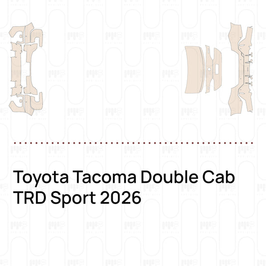 Voorgesneden PPF Toyota Tacoma Double Cab TRD Sport 2026
