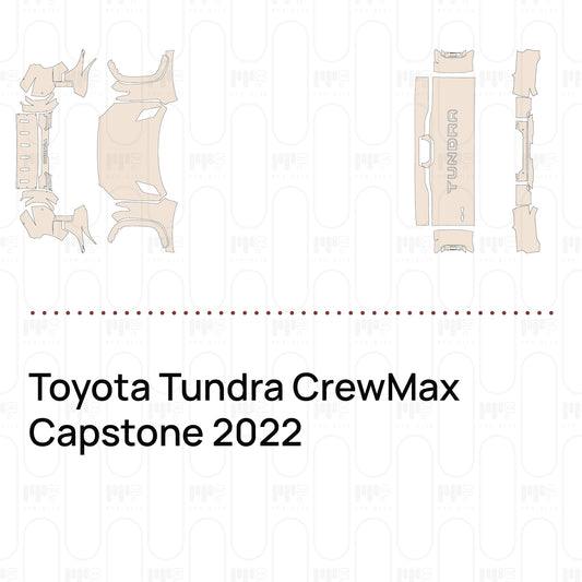 Voorgesneden PPF Toyota Tundra CrewMax Capstone 2022