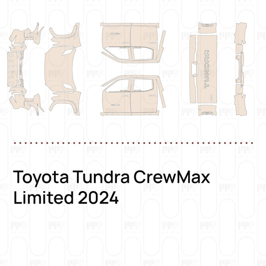 Voorgesneden PPF Toyota Tundra CrewMax Limited 2024