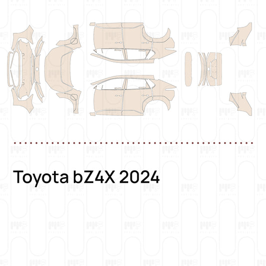 Voorgesneden PPF Toyota bZ4X 2024