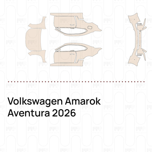 Voorgesneden PPF Volkswagen Amarok Aventura 2026
