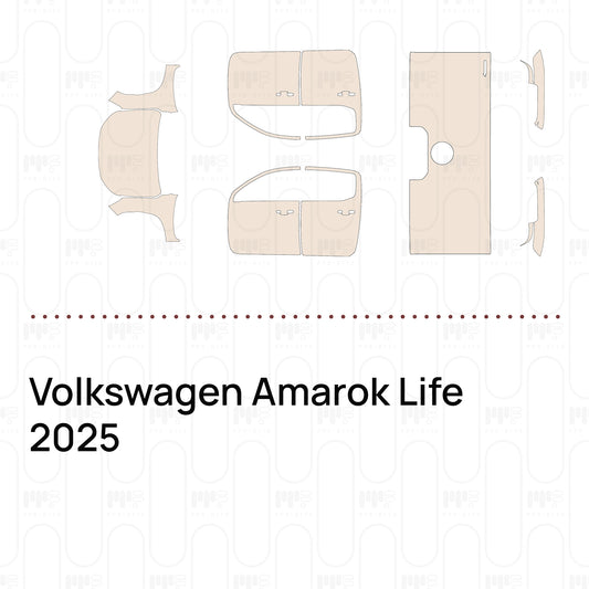 Voorgesneden PPF Volkswagen Amarok Life 2025