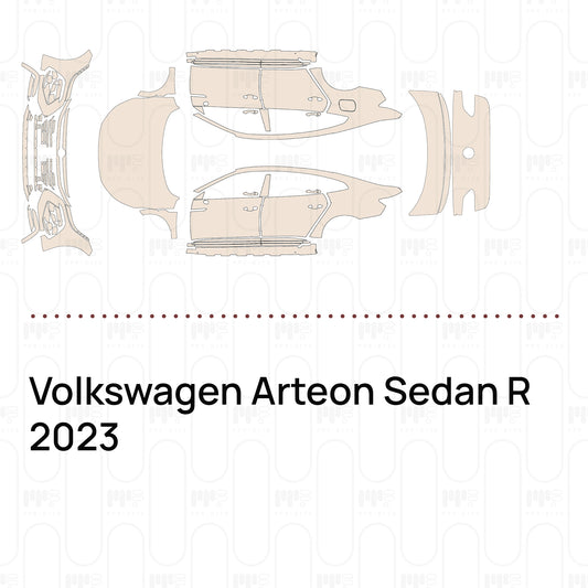 Voorgesneden PPF Volkswagen Arteon Sedan R 2023