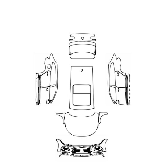 Pre-Cut PPF Volkswagen Arteon Shooting Brake R 2023 - PPF-Kits