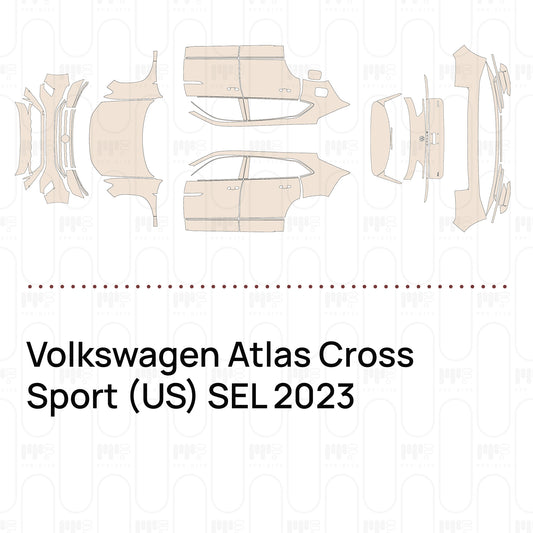 Voorgesneden PPF Volkswagen Atlas Cross Sport (US) SEL 2023