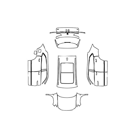 Pre-Cut PPF Volkswagen Atlas Cross Sport (US) SEL R-Line 2022 - PPF-Kits