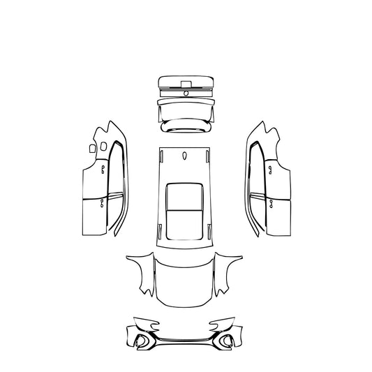 Pre-Cut PPF Volkswagen Atlas (US) SE 2025 - PPF-Kits