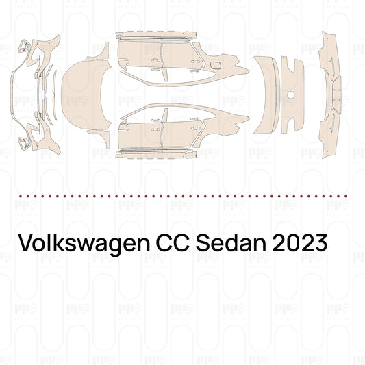 Voorgesneden PPF Volkswagen CC Sedan 2023