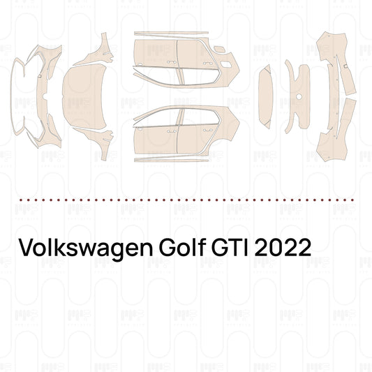 Voorgesneden PPF Volkswagen Golf GTI 2022