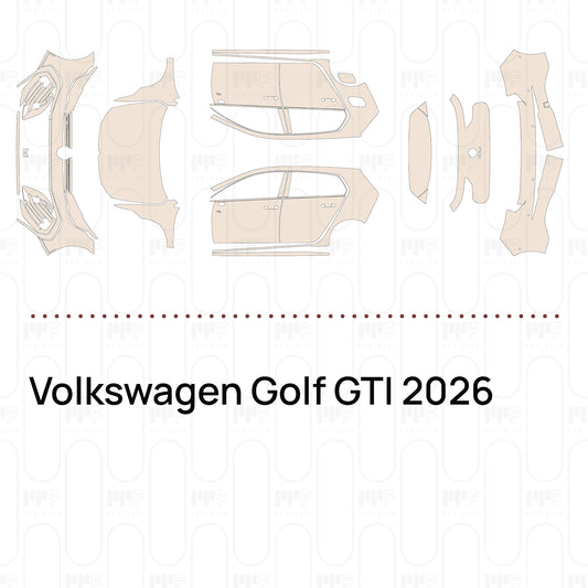 Voorgesneden PPF Volkswagen Golf GTI 2026