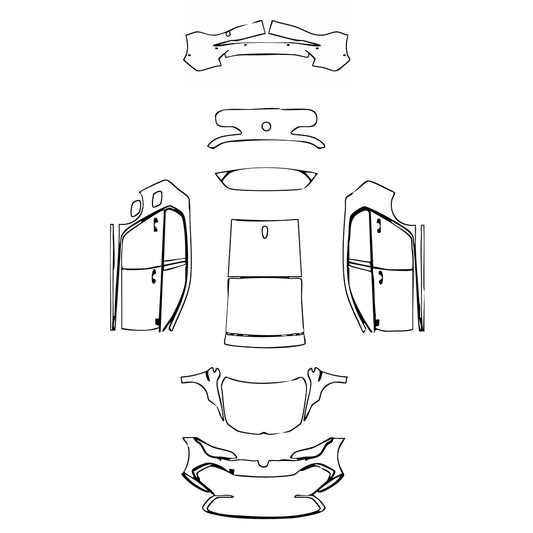 Pre-Cut PPF Volkswagen Golf Golf GTI 2022 - PPF-Kits