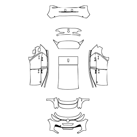 Pre-Cut PPF Volkswagen ID.3 (CN) 2023 - PPF-Kits