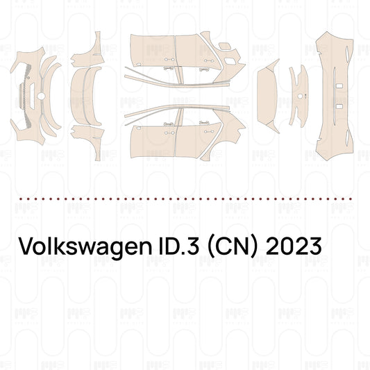 Voorgesneden PPF Volkswagen ID.3 (CN) 2023