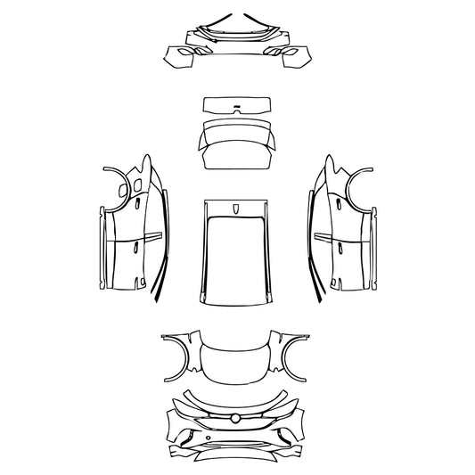 Pre-Cut PPF Volkswagen ID.4 Base 2023 - PPF-Kits
