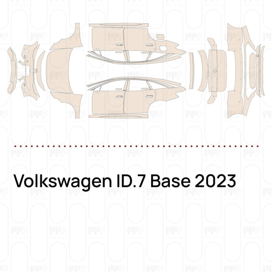Voorgesneden PPF Volkswagen ID.7 Base 2023