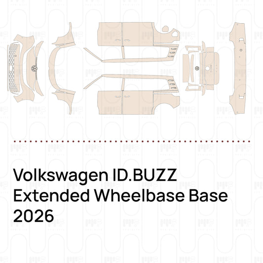 Voorgesneden PPF Volkswagen ID.BUZZ Extended Wheelbase Base 2026