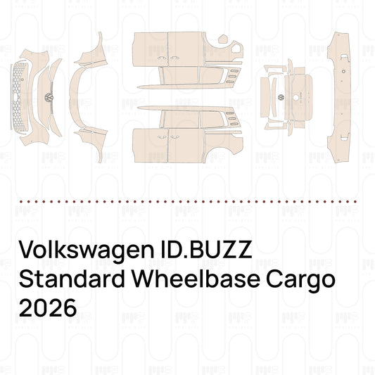 Voorgesneden PPF Volkswagen ID.BUZZ Standard Wheelbase Cargo 2026