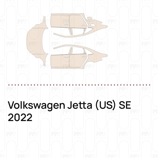 Voorgesneden PPF Volkswagen Jetta (US) SE 2022