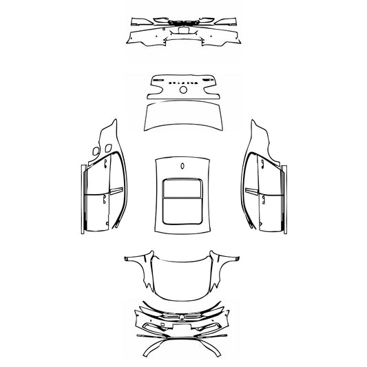 Pre-Cut PPF Volkswagen Magotan 2020 - PPF-Kits