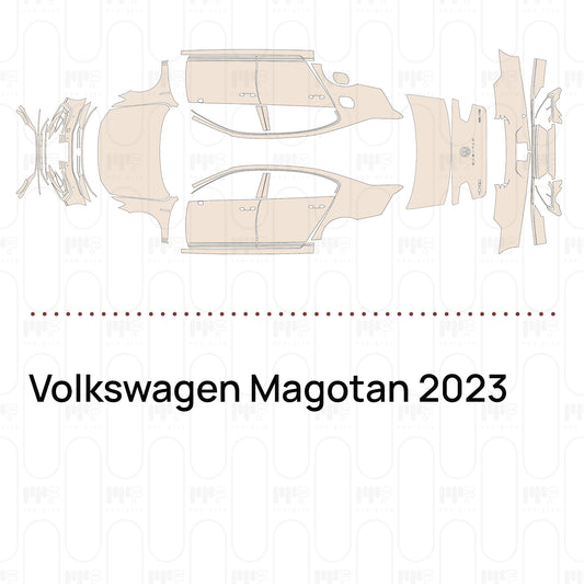 Voorgesneden PPF Volkswagen Magotan 2023