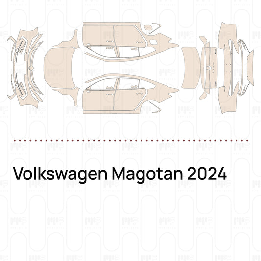Voorgesneden PPF Volkswagen Magotan 2024
