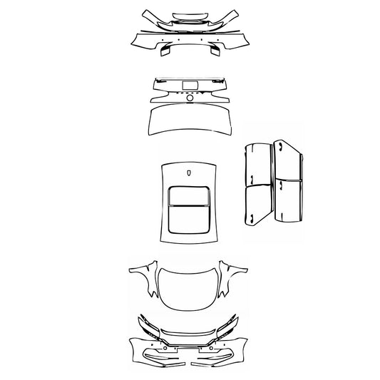 Pre-Cut PPF Volkswagen Passat (CN) 2020 - PPF-Kits