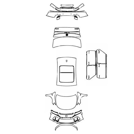 Pre-Cut PPF Volkswagen Passat (CN) 2024 - PPF-Kits