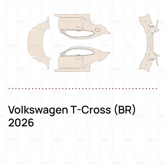 Voorgesneden PPF Volkswagen T-Cross (BR) 2026