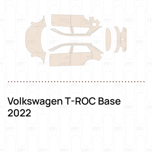 Voorgesneden PPF Volkswagen T-ROC Base 2022