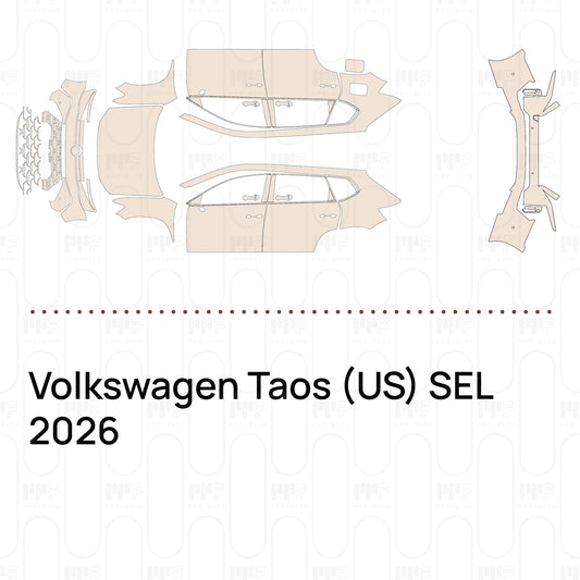 Voorgesneden PPF Volkswagen Taos (US) SEL 2026