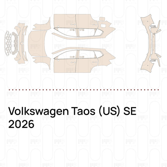 Voorgesneden PPF Volkswagen Taos (US) SE 2026