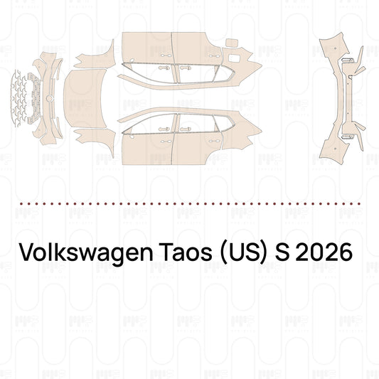 Voorgesneden PPF Volkswagen Taos (US) S 2026