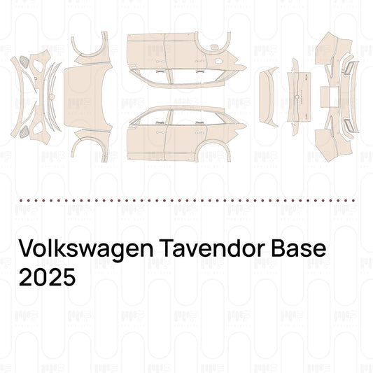Voorgesneden PPF Volkswagen Tavendor Base 2025