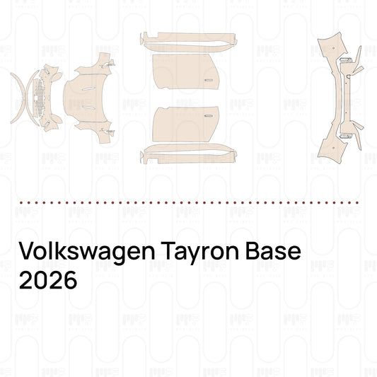 Voorgesneden PPF Volkswagen Tayron Base 2026