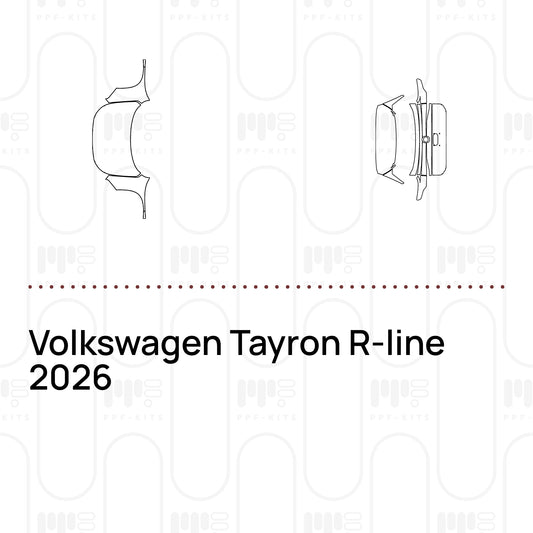 Voorgesneden PPF Volkswagen Tayron R-line 2026