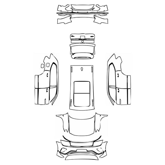 Pre-Cut PPF Volkswagen Teramont 2023 - PPF-Kits