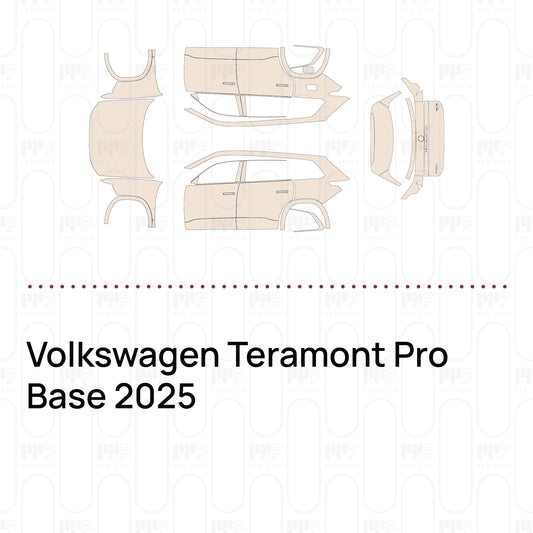 Voorgesneden PPF Volkswagen Teramont Pro Base 2025